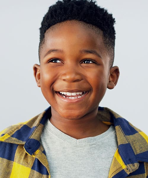 Young boy smiling at Orthodontics of West Nyack in West Nyack, NY